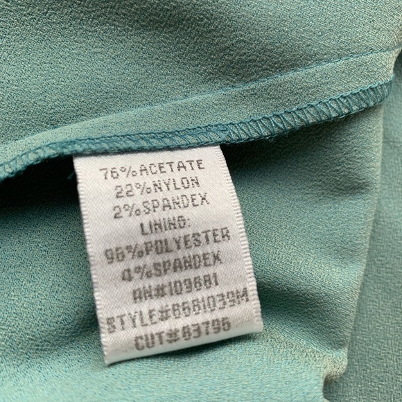 Light Blue Grey Cocktail Dress - Picture 5 of 6